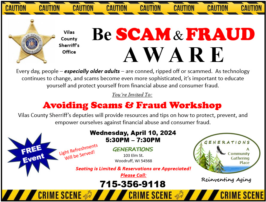 SCAM & FRAUD AWARE